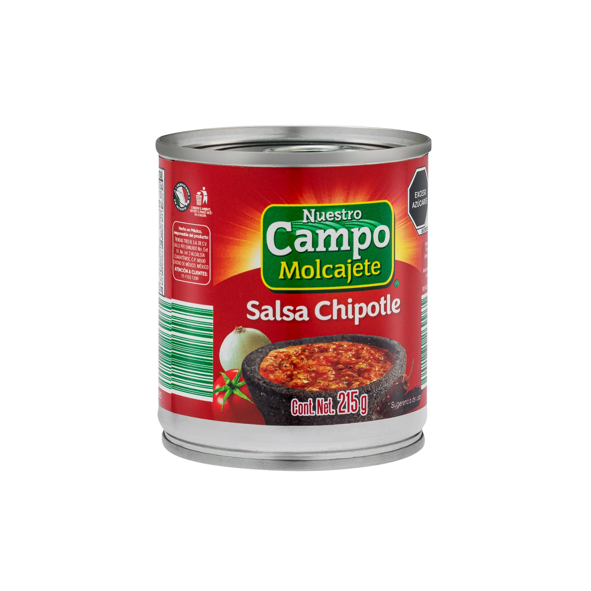 Salsa Chipotle Molcajete (215 g) - Image 2