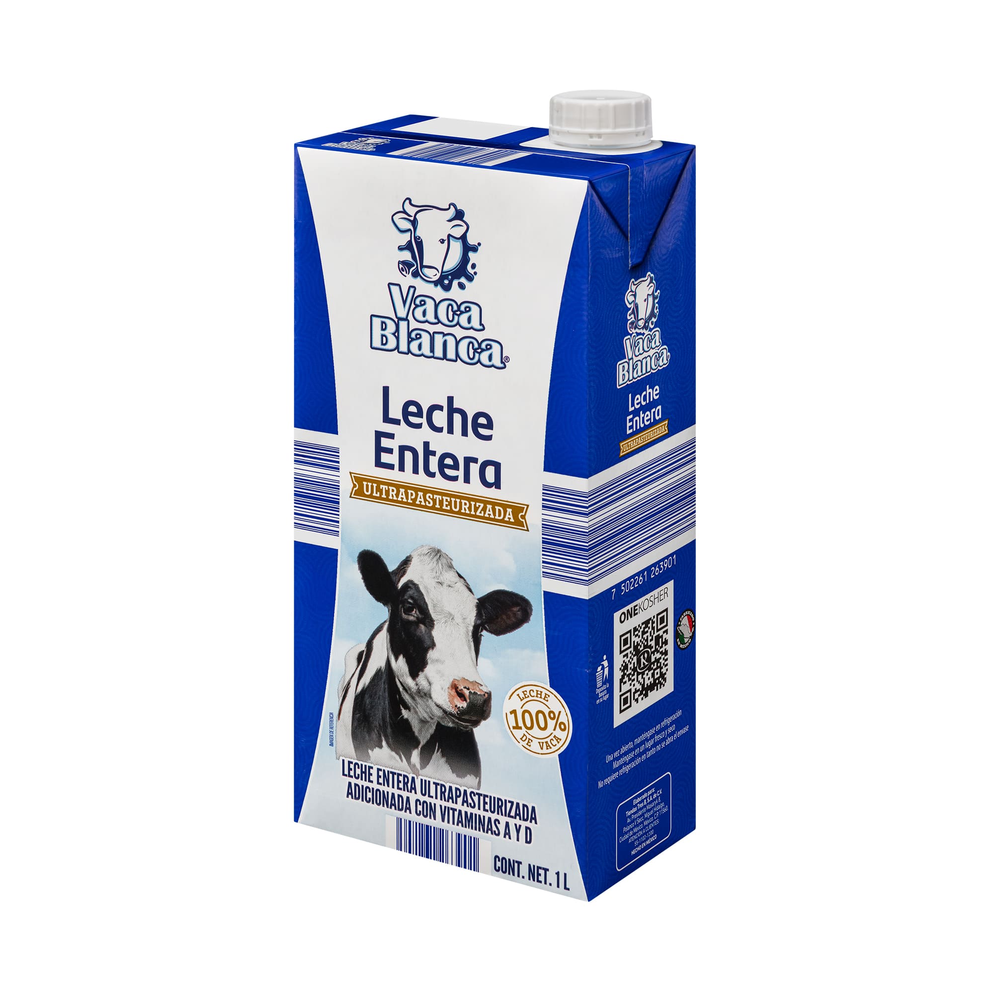 Leche entera UHT Vaca Blanca - Image 4