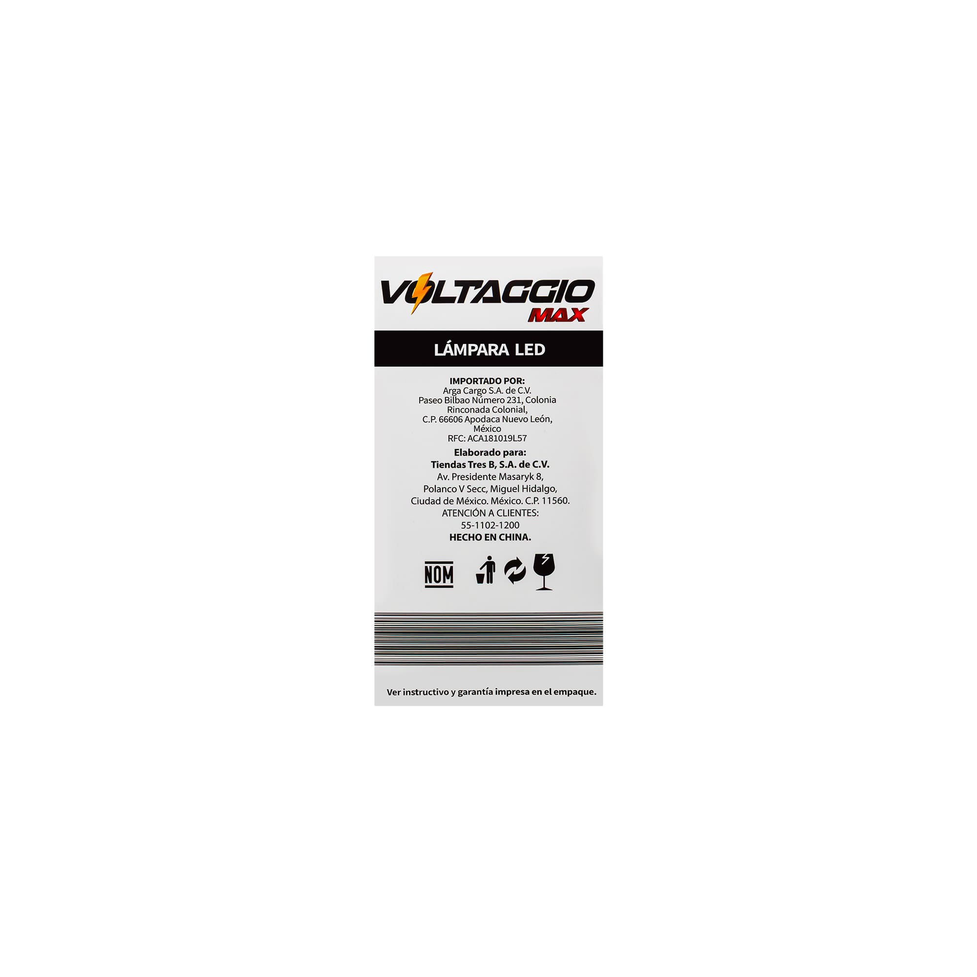 Foco led 15W luz blanca Voltaggio - Image 4