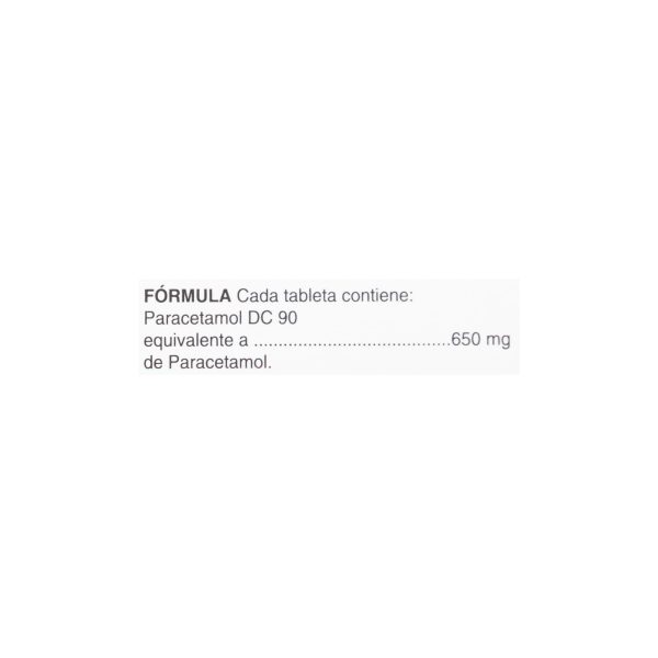 Analgésico Paracetamol 650 mg Zenker Lab - Image 5
