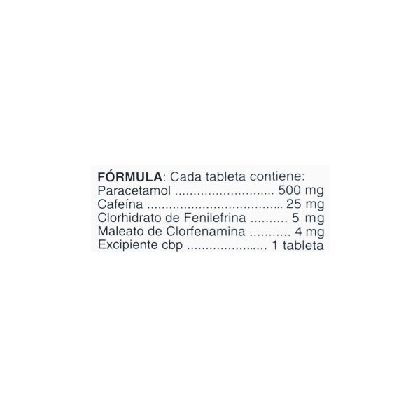 Antigripal Clorfenamina Compuesta Zenker Lab - Image 5