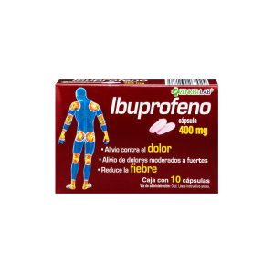 Analgésico Ibuprofeno 400mg 10C Zenker Lab
