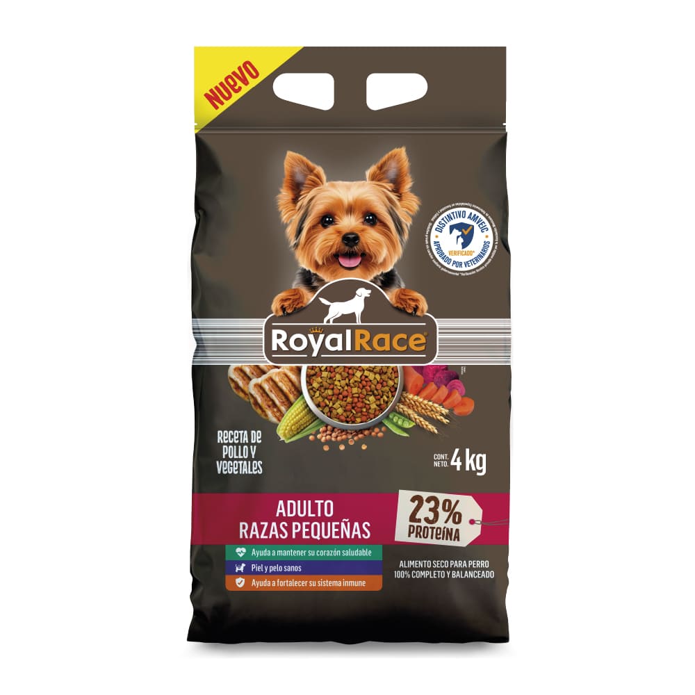 Perro Adulto Razas Pequeñas 4kg Royal Race