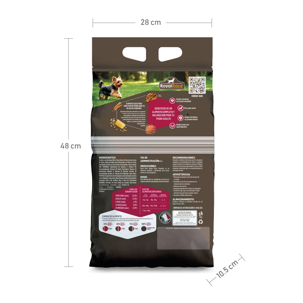 Perro Adulto Razas Pequeñas 4kg Royal Race - Image 2