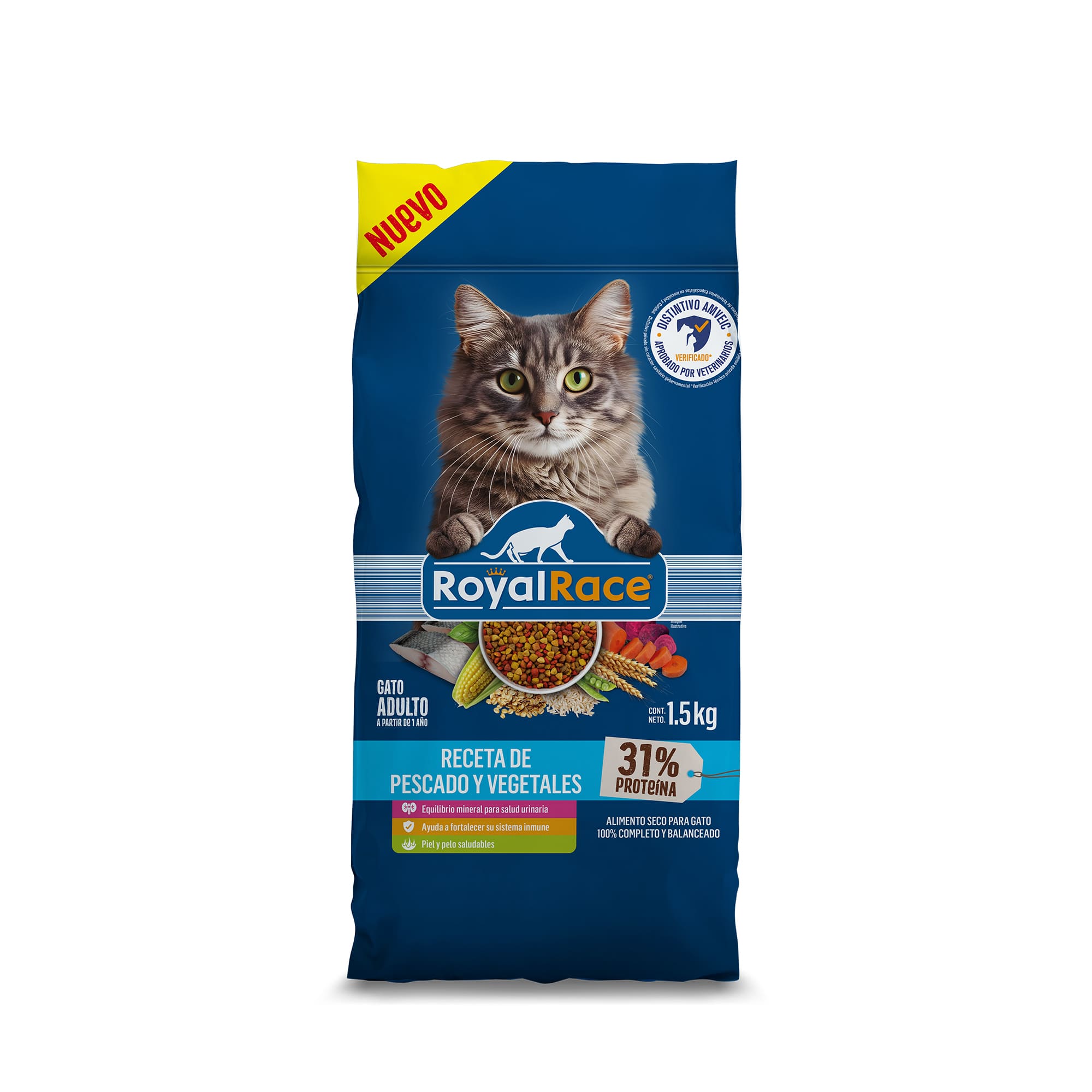 Gato Adulto – Pescado 1.5kg Royal Race