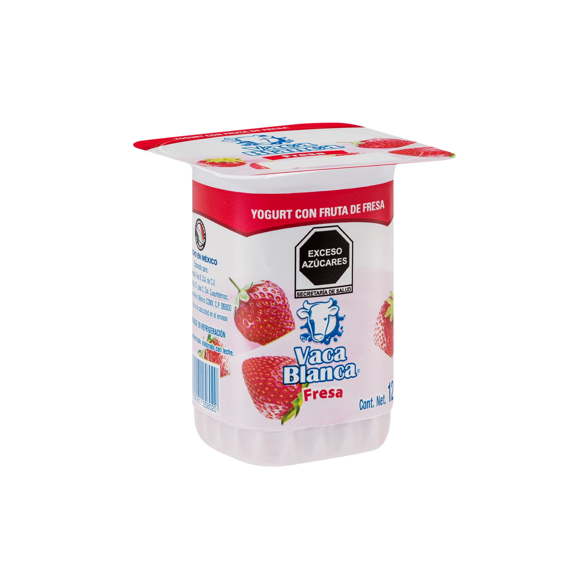 Yogurt con fruta de fresa 125g - Image 3