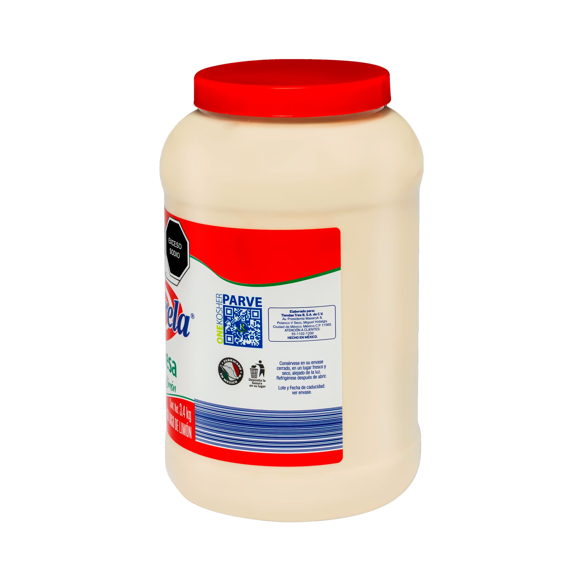 Mayonesa con limones Mayorela 3.4 kg - Image 3