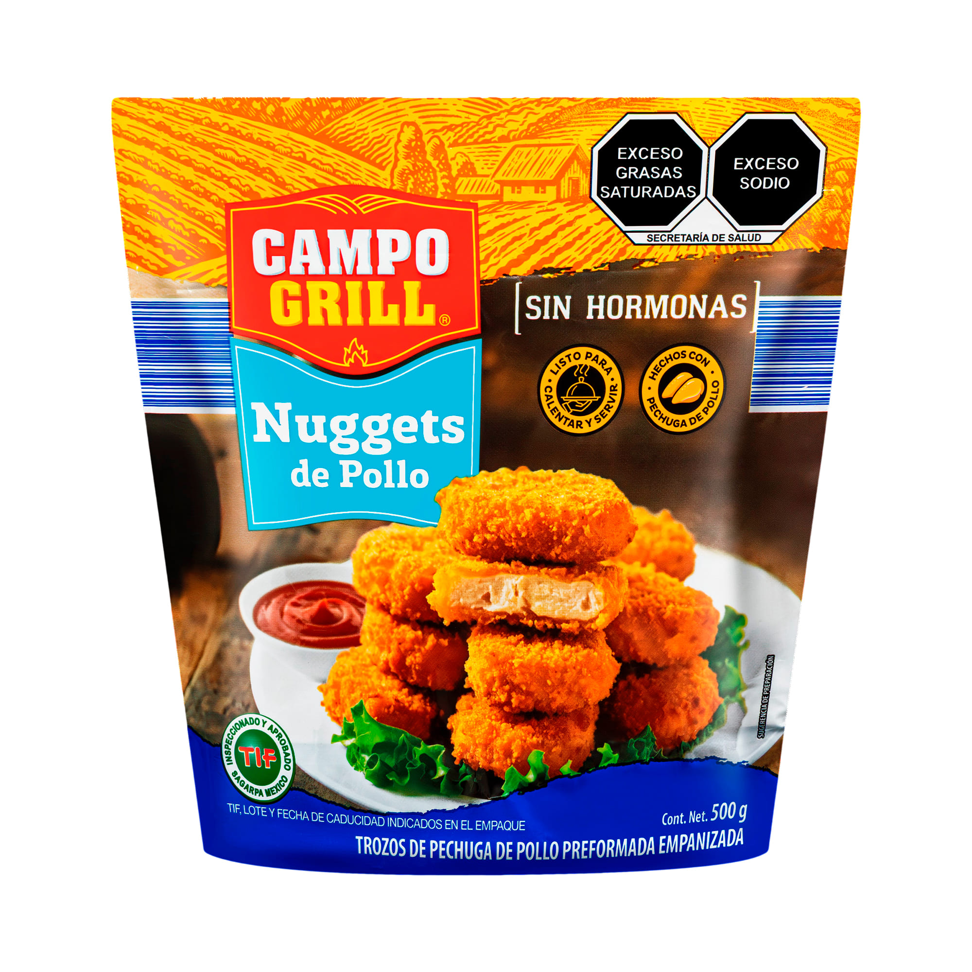 Nuggets de pollo Campo Grill