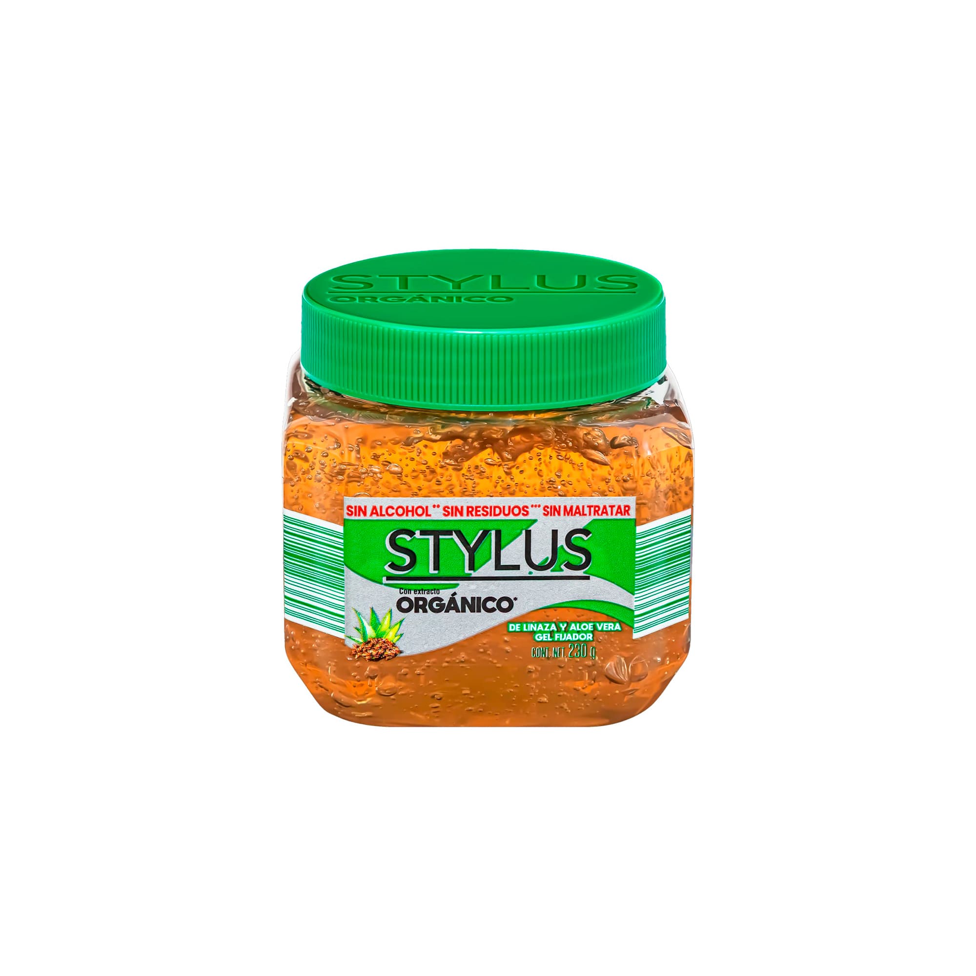 Gel fijador orgánico de cabello Stylus