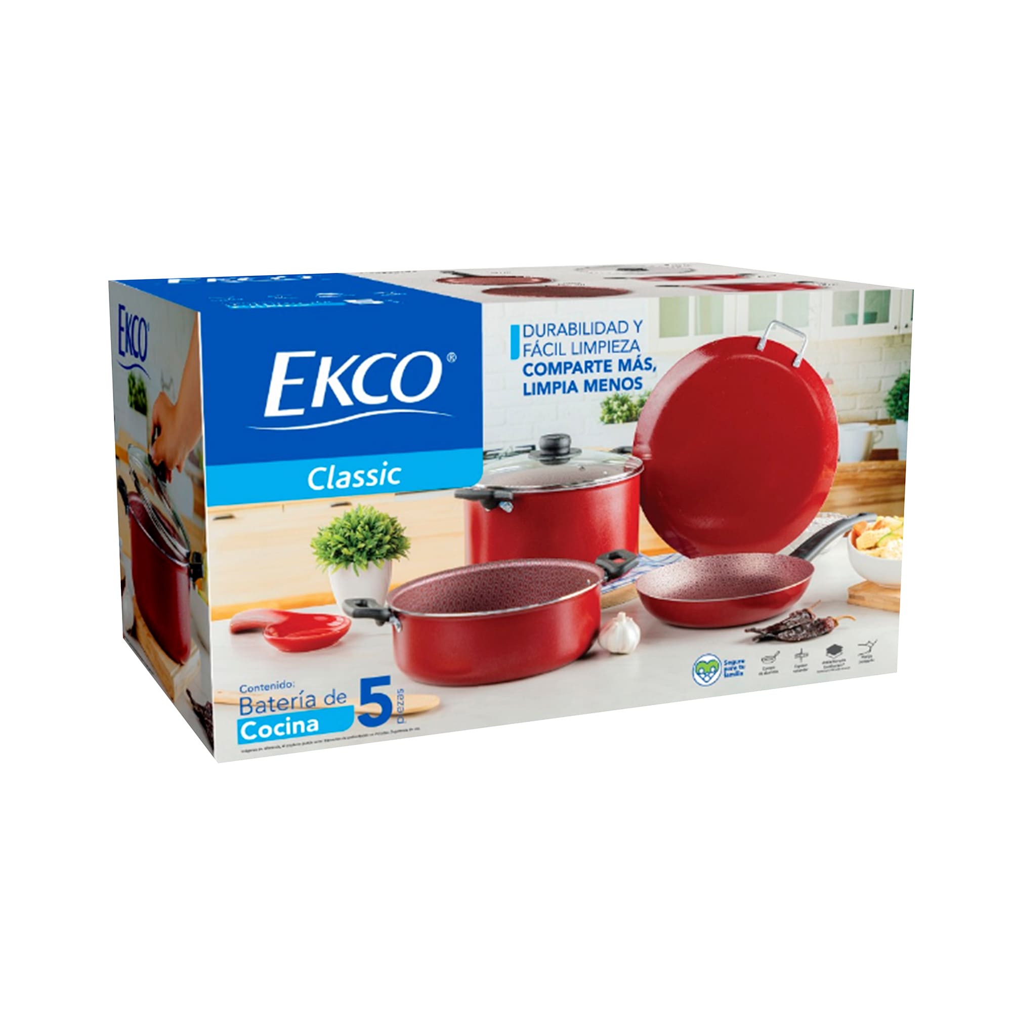 Bateria Ekco (5 pzas)