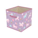 Cubo Organizador Unicornios (30x30cm)