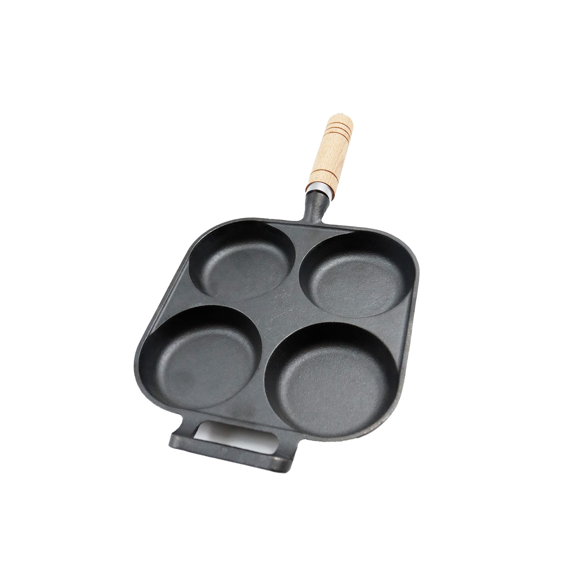 Sartén 4 divisiones con mango de madera