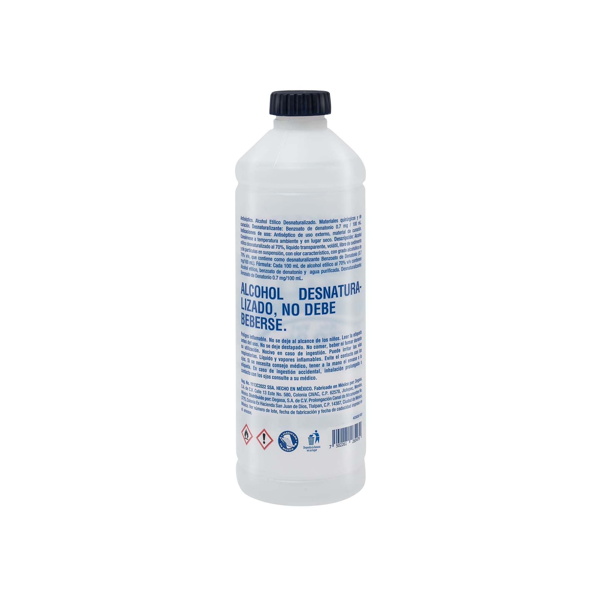 Alcohol Desnaturalizado (500ml) ZenkerLab - Image 2