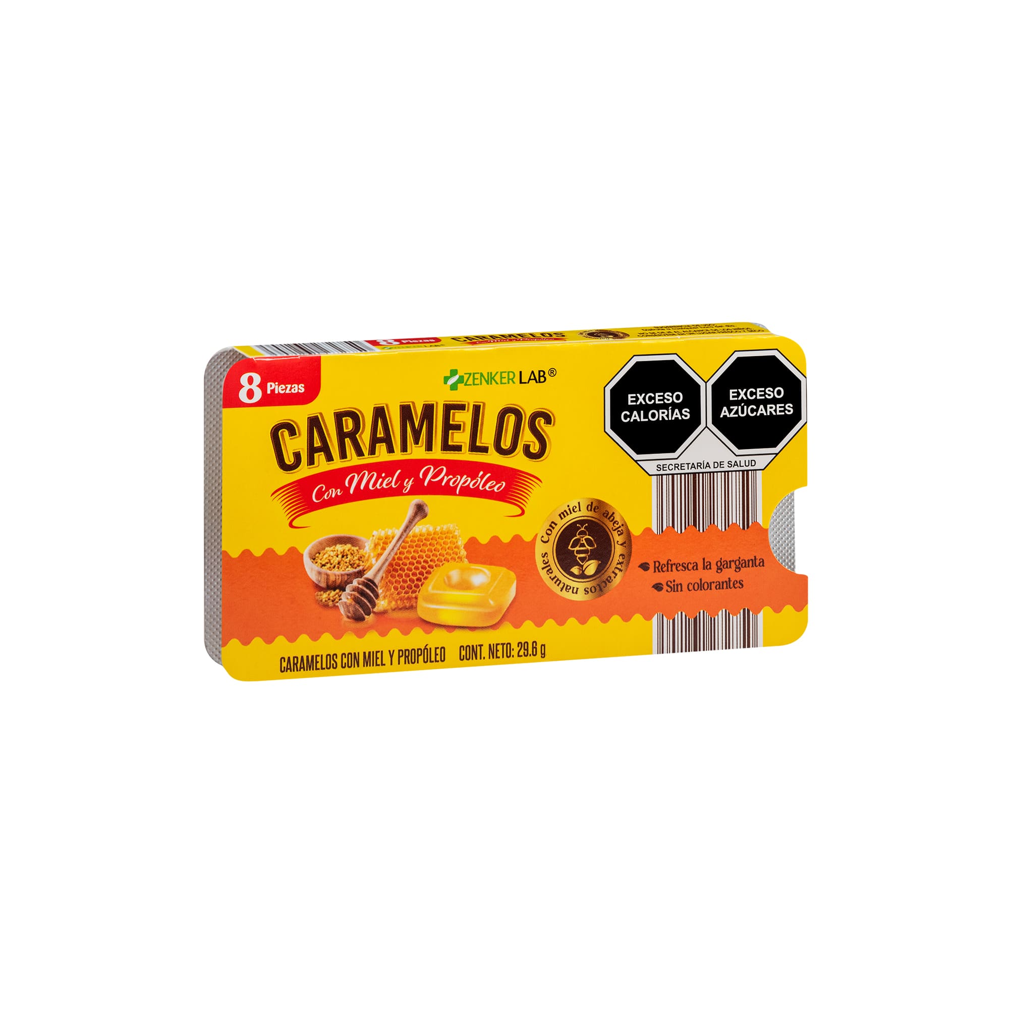 Caramelo de Miel y Propóleo (8Tab) ZenkerLab - Image 3