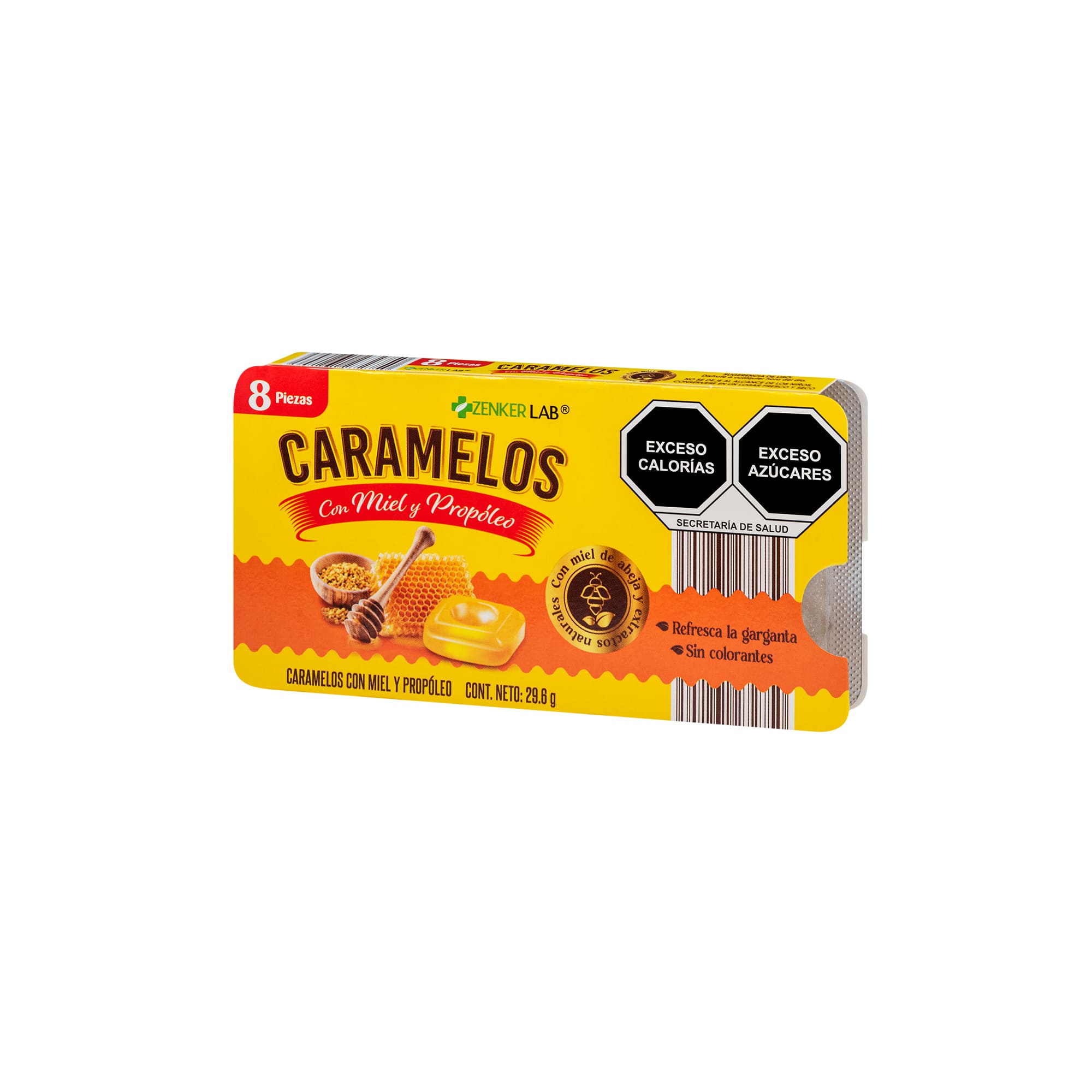 Caramelo de Miel y Propóleo (8Tab) ZenkerLab - Image 2