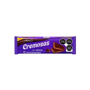 Galletas rellenas sabor chocolate Cremosas