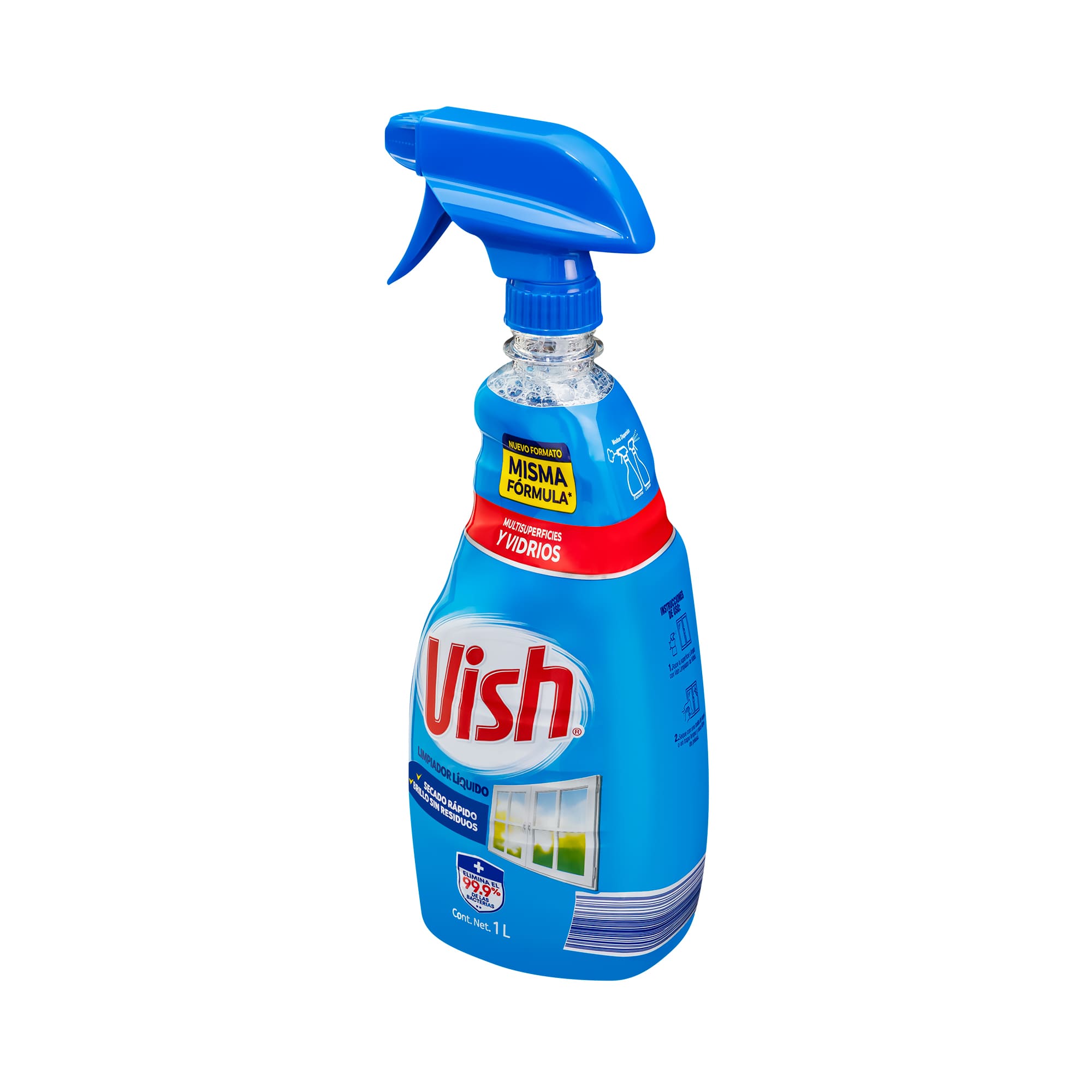 Limpiador líquido multisuperficies y vidrios Vish - Image 3