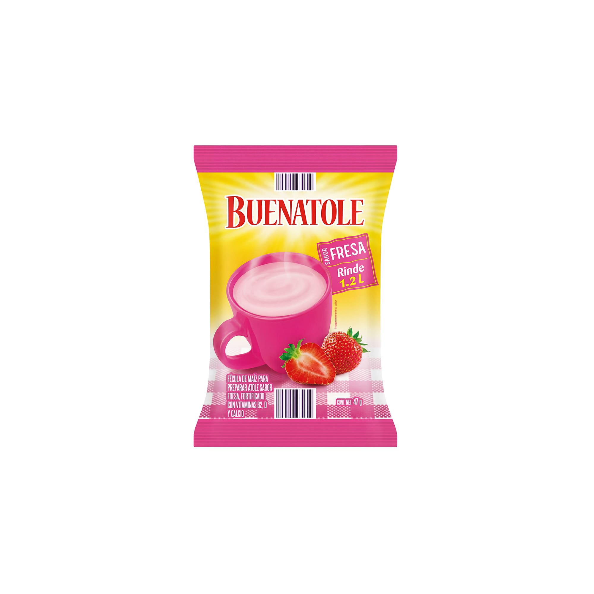 Atole sabor fresa Buenatole