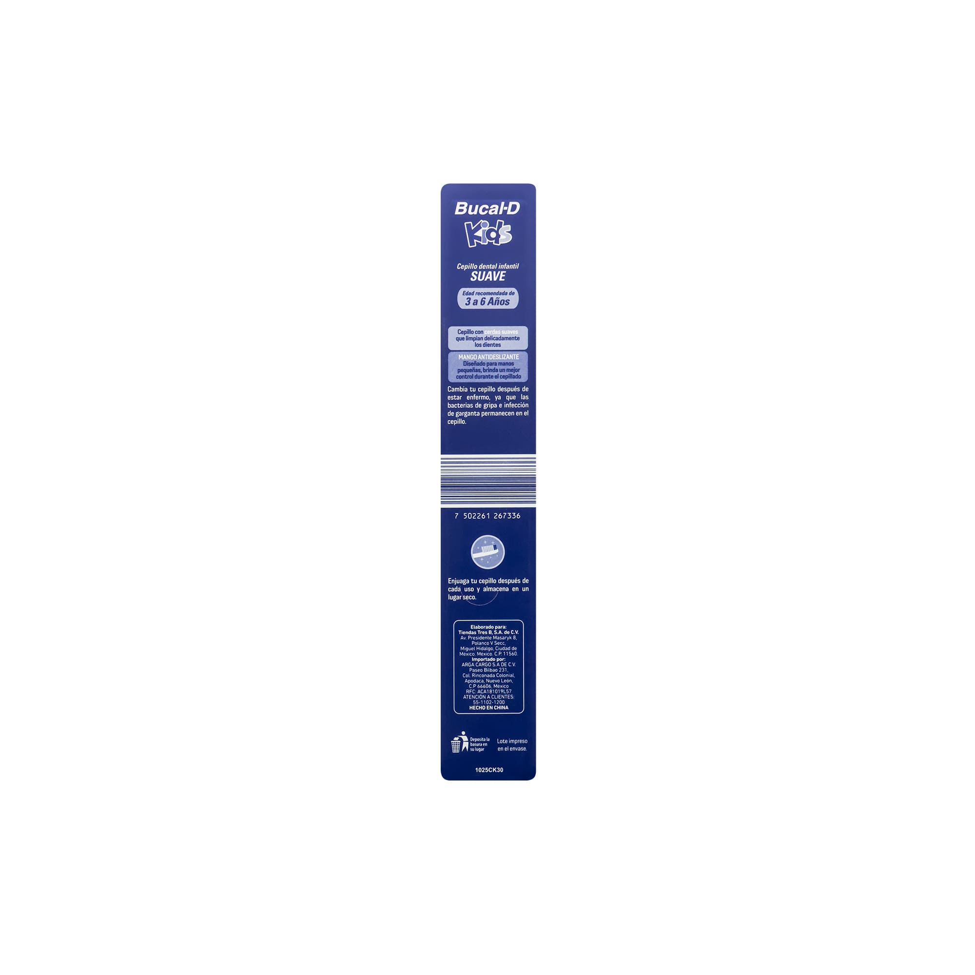 Cepillo dental suave infantil Bucal-D - Image 2