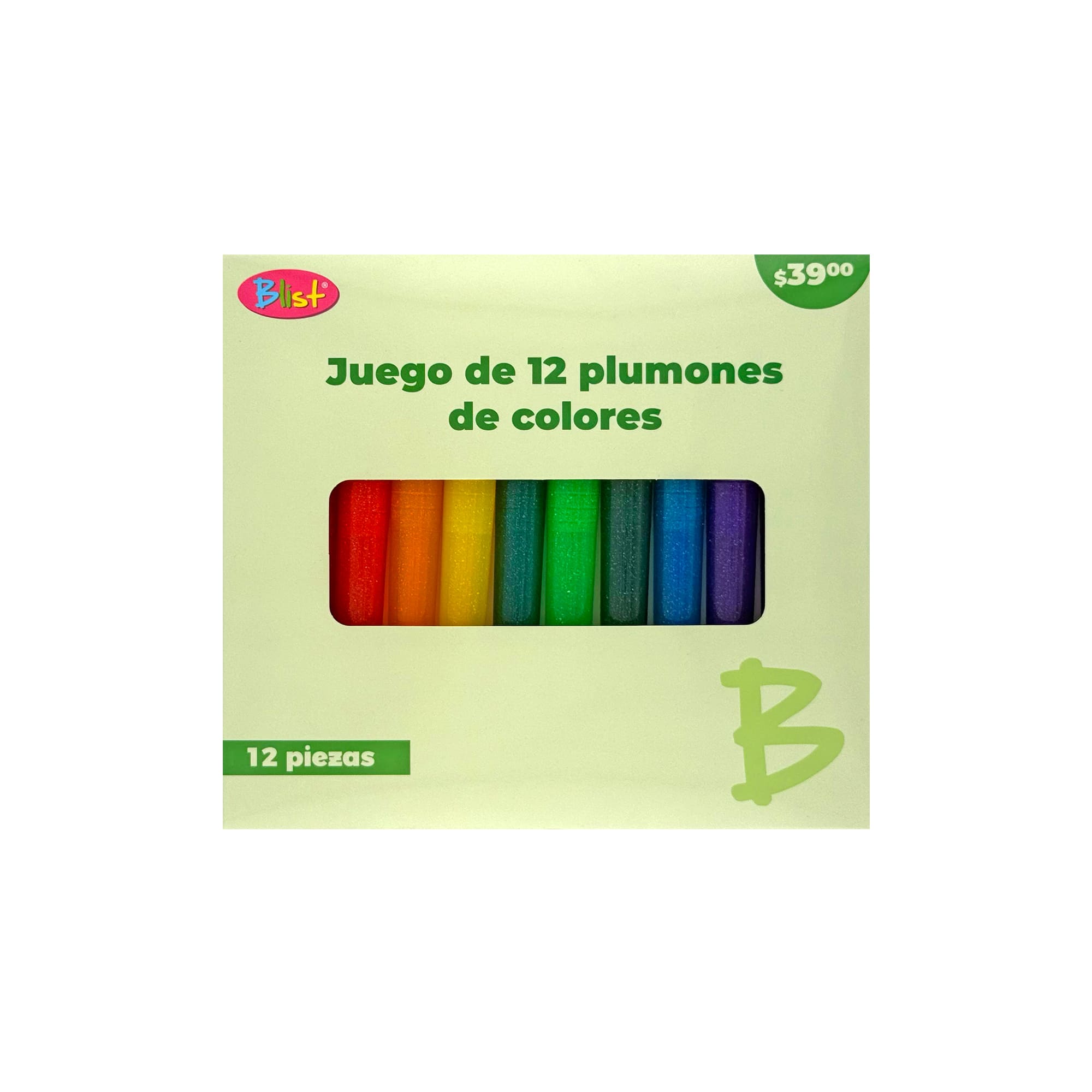 Plumones 12 pzas Blist