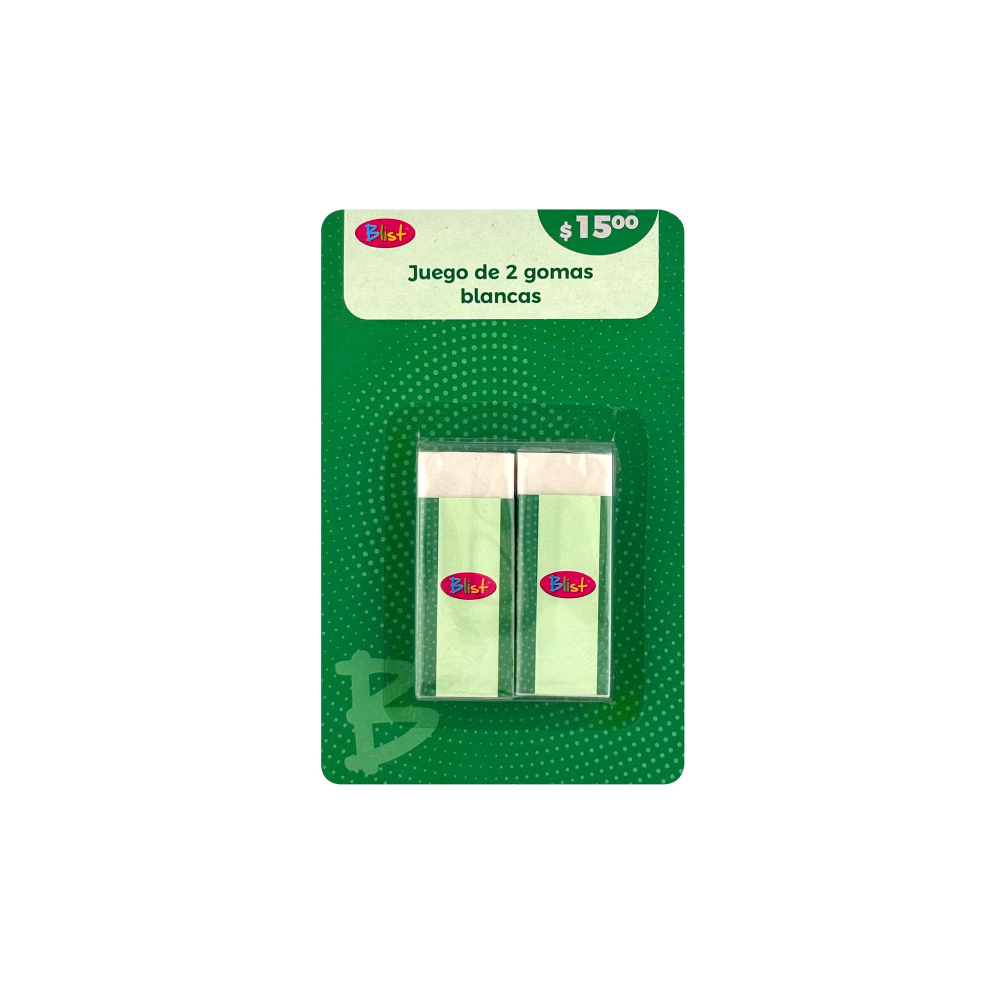 Juego de 2 gomas Blist