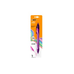 Bolígrafo de gel 1 pza (morado) Bic