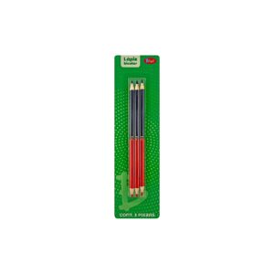 Lápiz Bicolor 3 pzas Blist