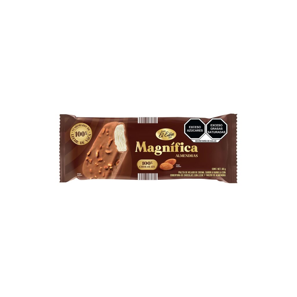 Paleta de chocolate y almendra Magnífica