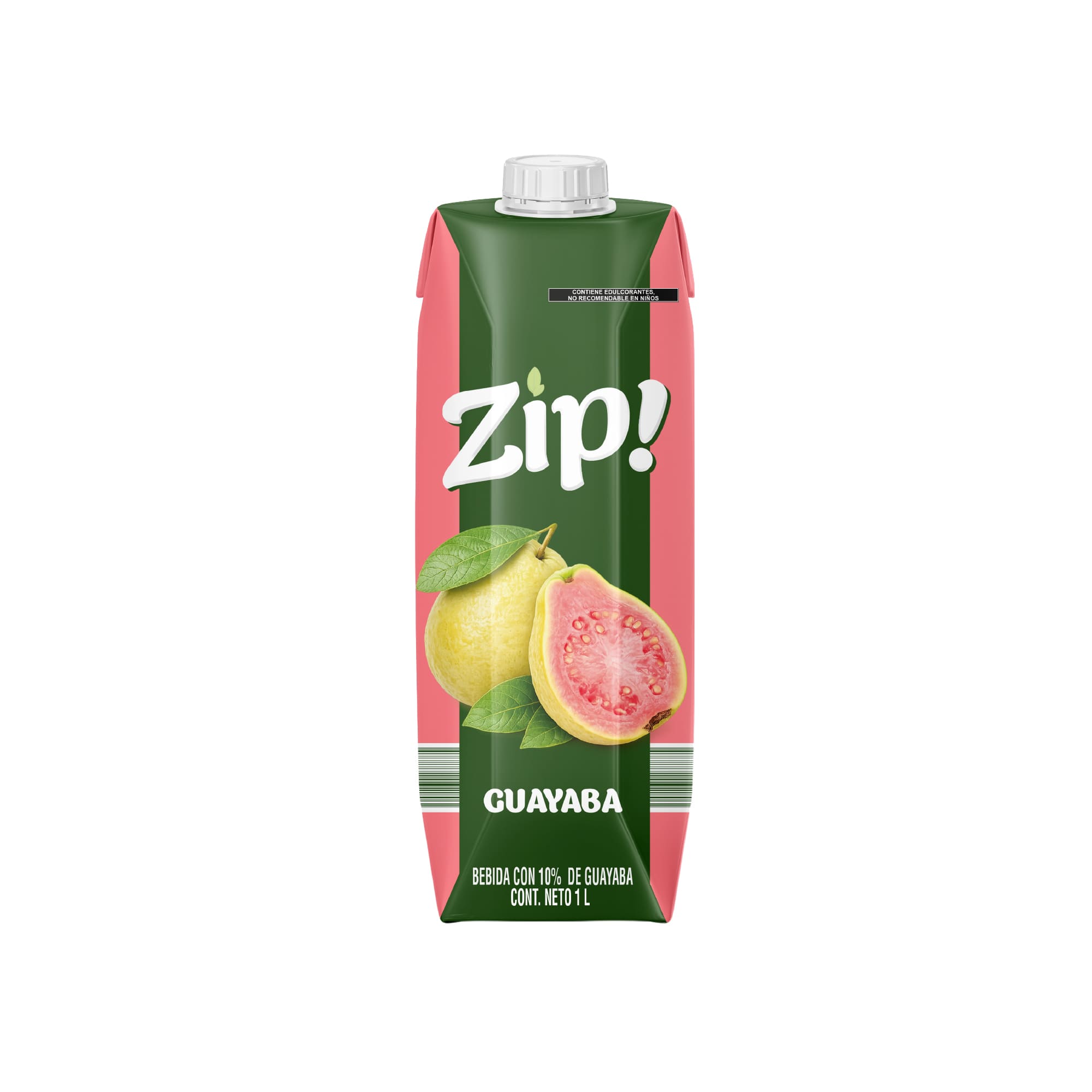 Bebida con 10% de guayaba Zip! (1L)