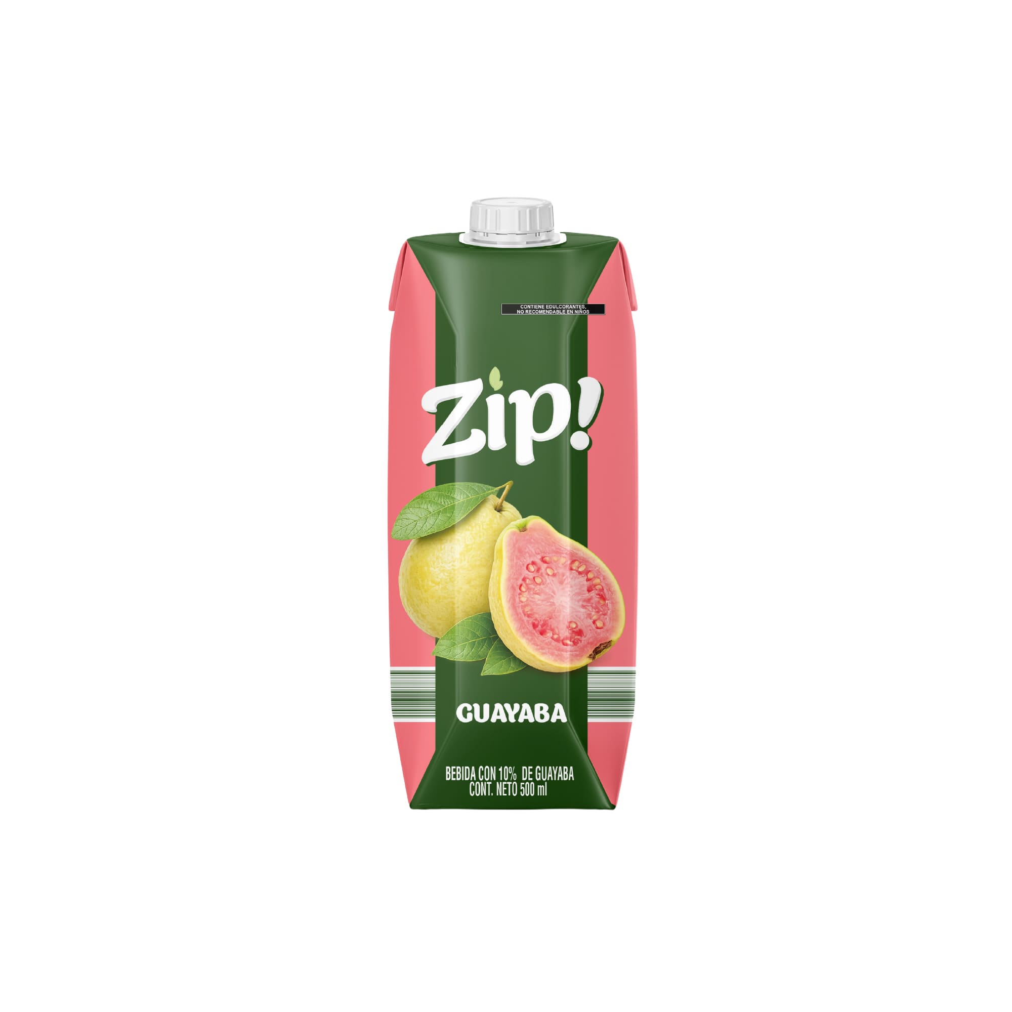 Bebida con 10% de guayaba Zip! (500ml)