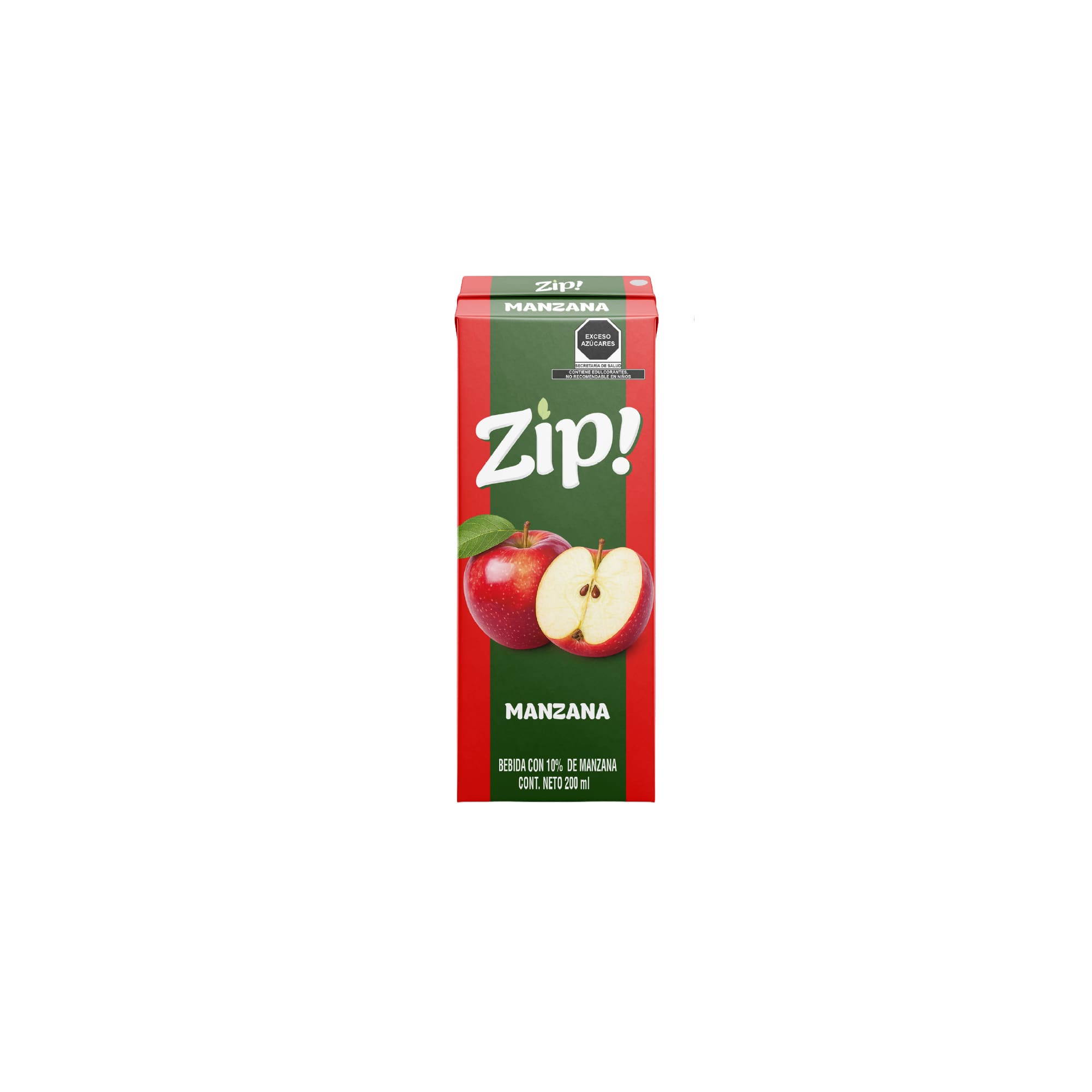 Bebida con 10% de manzana Zip! (200ml)