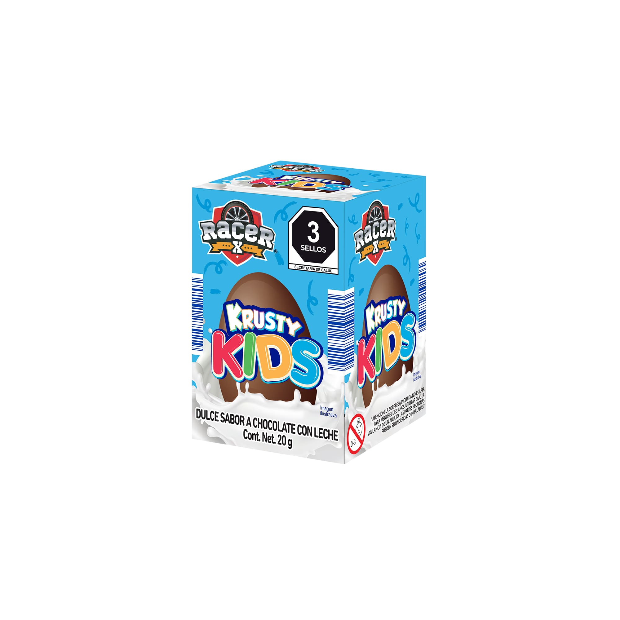 Chocolate Huevo Niño Krusty Sorpresa - Image 2