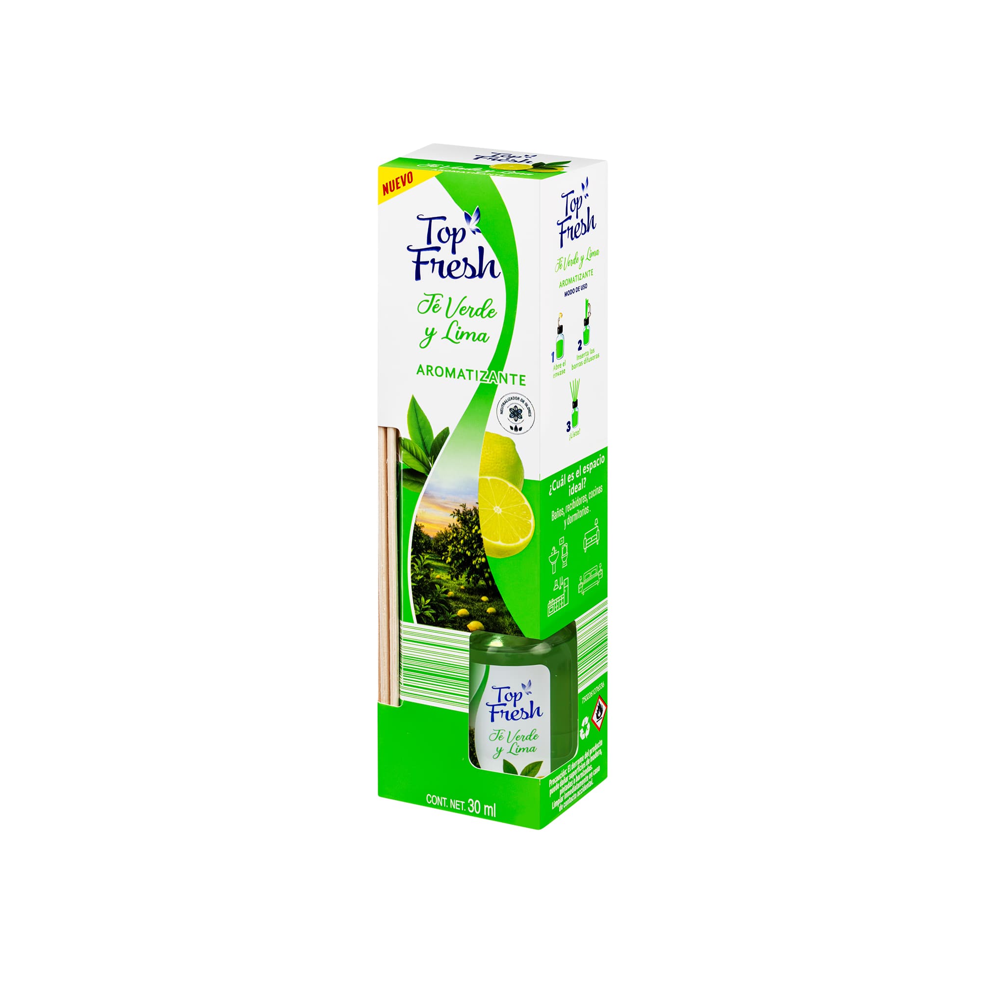 Aromatizante Varilla té verde limón Top Fresh - Image 2